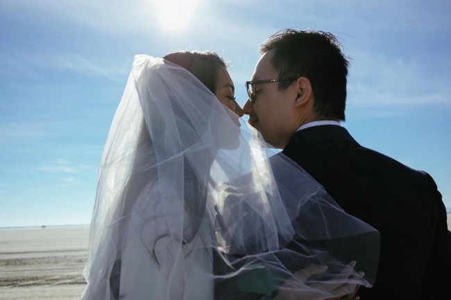 Choáng toàn tập với loạt kỳ quan nước Mỹ trong bộ ảnh cưới của cựu hoa khôi Du học sinh Việt - Ảnh 5.