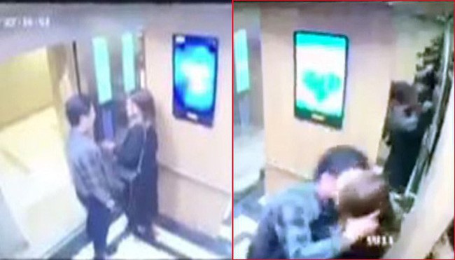 Gã dê xồm cưỡng hôn nữ sinh trong thang máy ở Hà Nội đã ra công an trình diện - Ảnh 1.