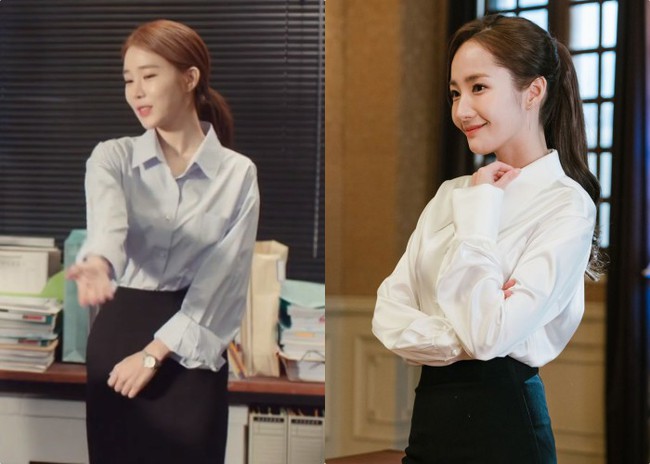 Park Min Young  - Yoo In Na: Hai nàng thư ký xinh đẹp với khá nhiều điểm chung trong phong cách mà nàng công sở nào cũng muốn học theo - Ảnh 2.