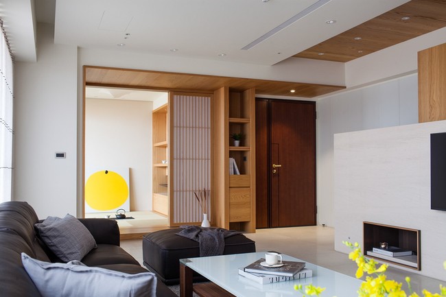 Căn hộ chung cư thiết kế thoáng đẹp như nhà vườn mang đậm chất Nhật Bản - Ảnh 2.
