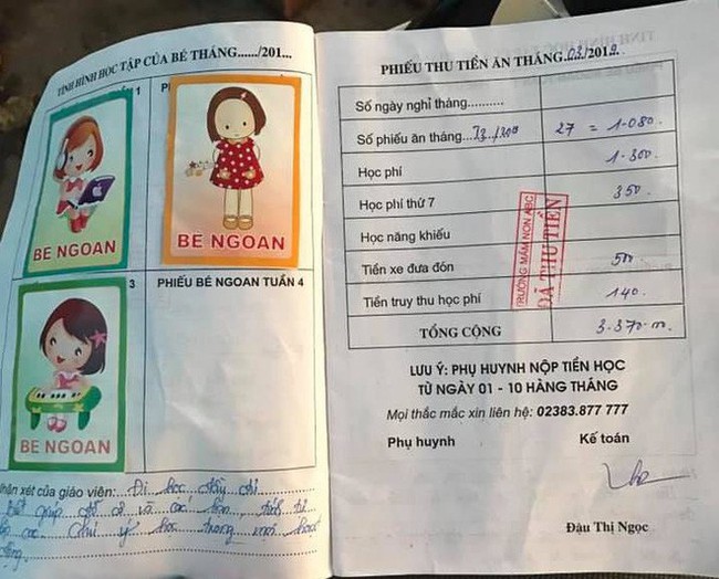 Xôn xao thông tin bé 5 tuổi bị trường mầm non đuổi học vì nợ gần 40 triệu tiền học phí - Ảnh 4.