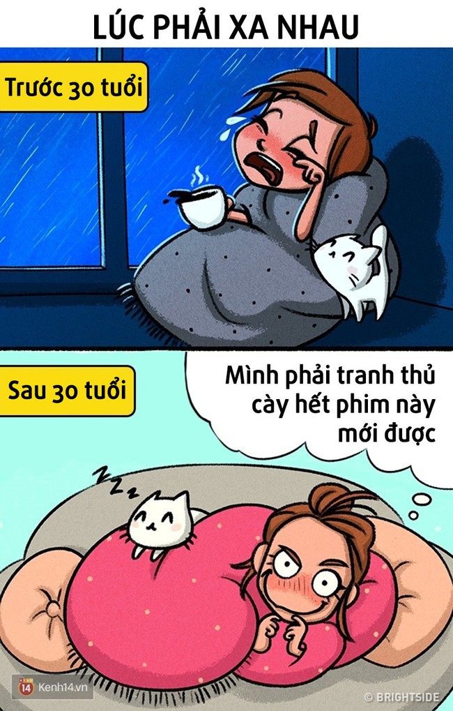 Sự khác biệt chan chát giữa tình yêu tuổi 20 vs 30: Khi ta lớn, con tim cũng thực tế quá đi! - Ảnh 1.