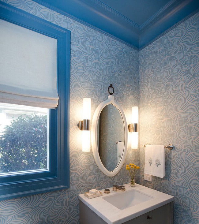 Tuyển tập những căn phòng tắm với sắc xanh dịu mát để bạn lựa chọn cho mùa hè này - Ảnh 11.