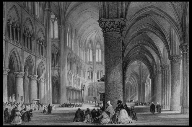 Những bức ảnh cực quý hiếm không phải ai cũng được nhìn thấy về một quá khứ tuyệt đẹp của Nhà thờ Đức Bà Paris - chứng nhân lịch sử của nước Pháp - Ảnh 5.
