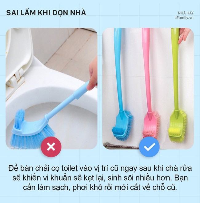 5 sai lầm khi dọn dẹp nhà cửa khiến nhà càng dọn càng bẩn hơn - Ảnh 4.