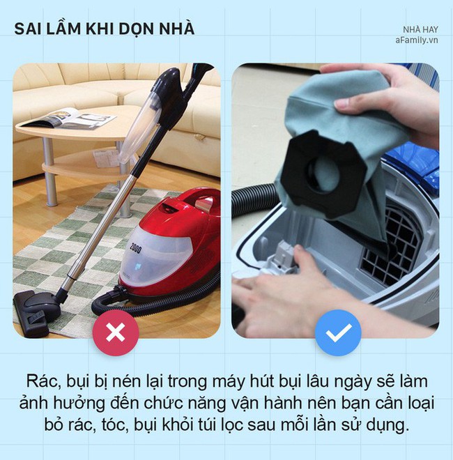 5 sai lầm khi dọn dẹp nhà cửa khiến nhà càng dọn càng bẩn hơn - Ảnh 5.