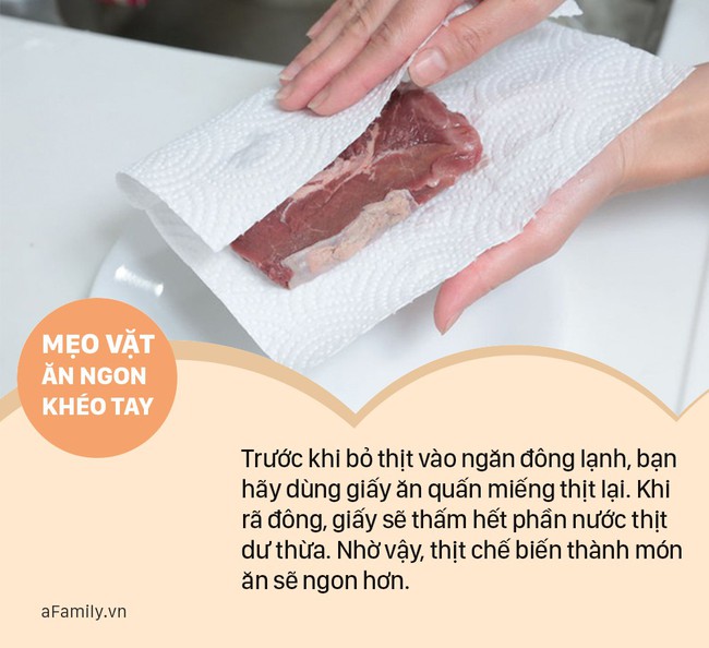 Chỉ dùng 1 tờ khăn giấy thôi cũng có thể khiến nguyên liệu tươi ngon hết nấc - Ảnh 1.