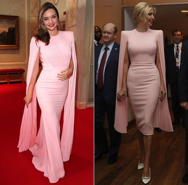 Đụng váy bất phân thắng bại với Miranda Kerr, khó mà tin Ivanka Trump đã là mẹ 3 con với body đẹp đỉnh cao - Ảnh 5. Đụng váy bất phân thắng bại với Miranda Kerr, khó mà tin Ivanka Trump đã là mẹ 3 con với body đẹp đỉnh cao - Ảnh 5.
