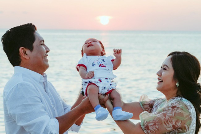 Gia đình Thanh Thúy - Đức Thịnh khoe ảnh du lịch hạnh phúc - Ảnh 3.