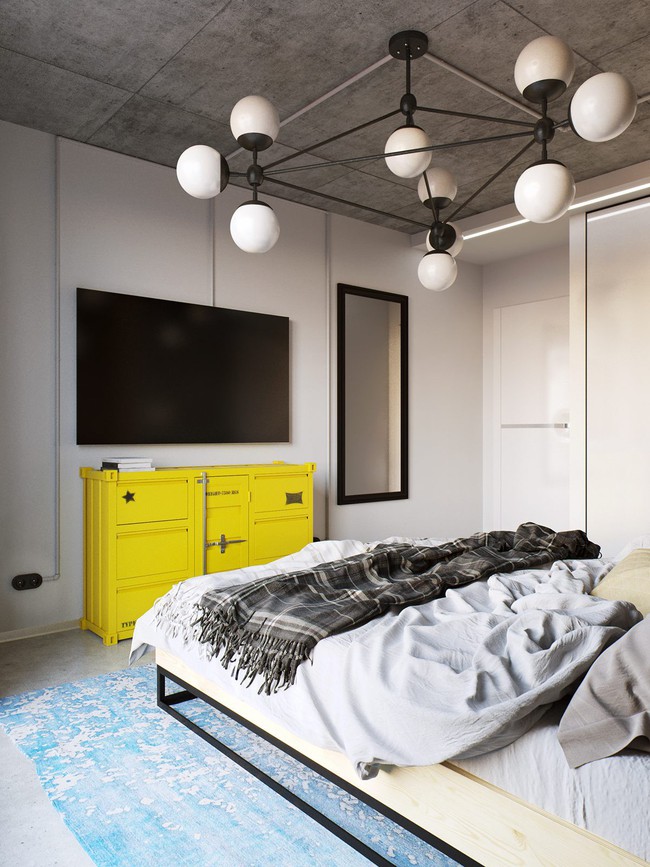 3 mẫu thiết kế phòng ngủ tràn ngập chất nghệ thuật đương đại khiến bạn thích mê - Ảnh 5.