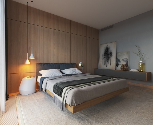 3 mẫu thiết kế phòng ngủ tràn ngập chất nghệ thuật đương đại khiến bạn thích mê - Ảnh 8. 3 mẫu thiết kế phòng ngủ tràn ngập chất nghệ thuật đương đại khiến bạn thích mê - Ảnh 8.
