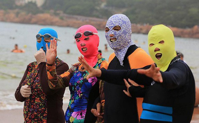 Tuyển tập những bức ảnh Ninja chống nắng khiến chị em cười như được mùa - Ảnh 21. Tuyển tập những bức ảnh Ninja chống nắng khiến chị em cười như được mùa - Ảnh 21.