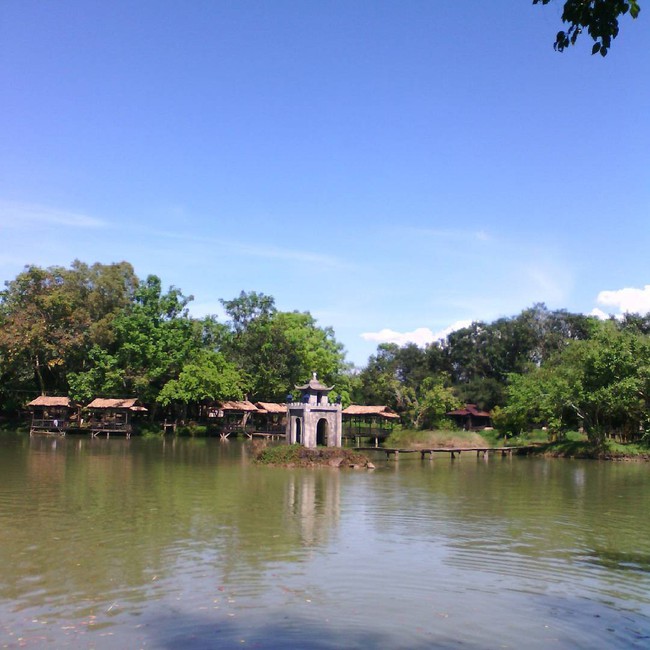 Chỉ với 100 ngàn, cả gia đình có thể ngả vào lòng khu sinh thái ngập cây xanh, ngắm Tháp Rùa thu nhỏ rất gần Sài Gòn - Ảnh 3.