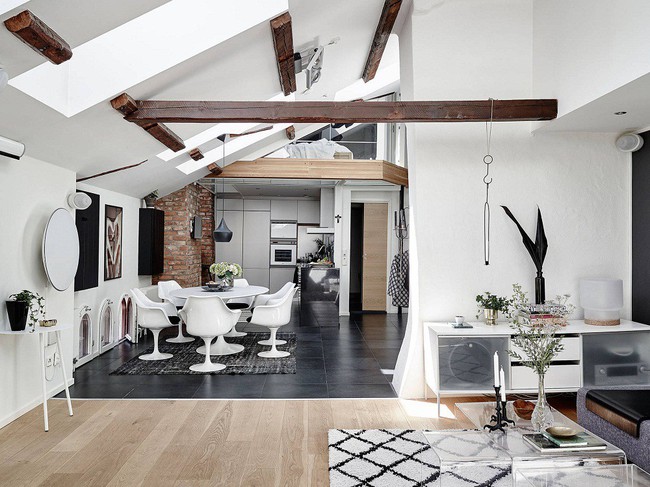 Admire the attic apartment that easily steals millions of hearts - Photo 1.