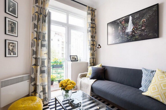Căn hộ rộng 45m² trở nên bắt mắt vô cùng chỉ nhờ sắp xếp lại đồ đạc trong nhà - Ảnh 2. Căn hộ rộng 45m² trở nên bắt mắt vô cùng chỉ nhờ sắp xếp lại đồ đạc trong nhà - Ảnh 2.