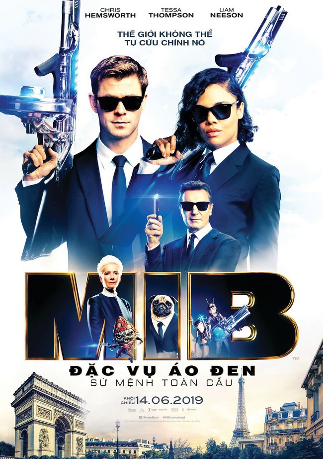 Tạm quên Thor trong Avengers đi, Chris Hemsworth trở lại điển trai, khí chất ngời ngời trong Men in Black đây này! - Ảnh 1.