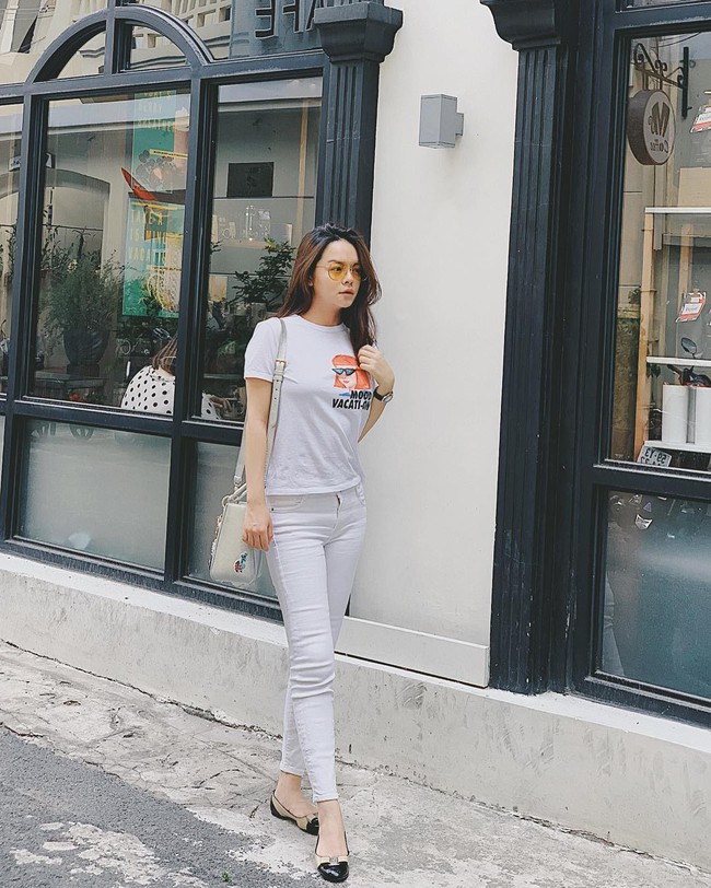 Street style sao Việt: Hari Won diện đồ kín đáo mặc kệ tin đồn bầu bí, Ngọc Trinh nên được phong hiệu “mỹ nhân hack tuổi” - Ảnh 7.