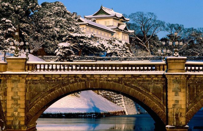 Hoàng cung Nhật Bản trang nghiêm và đầy chất thơ nép mình bên cạnh sự hiện đại chóng mặt của đô thị - Ảnh 7.