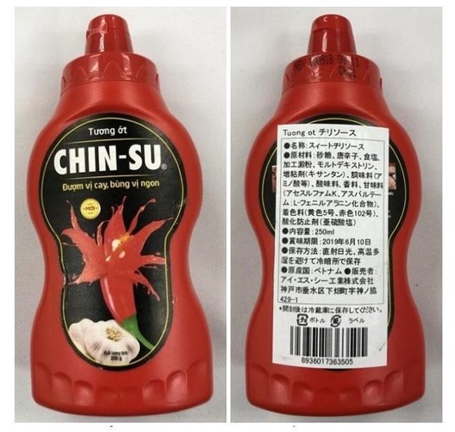 Masan: Khả năng 18.000 chai tương ớt Chin-su bị Nhật thu hồi là sản phẩm dành riêng cho thị trường Việt Nam - Ảnh 1.