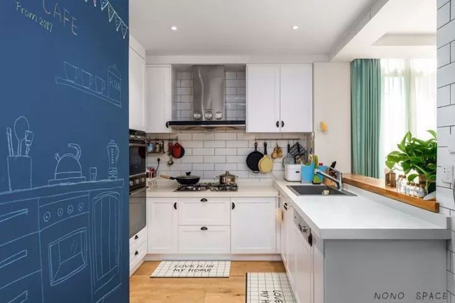 Căn hộ 72m2 cũ kỹ, thiếu sáng trở nên đẹp bất ngờ sau cải tạo nhờ mở rộng phòng khách một cách khéo léo - Ảnh 11. Căn hộ 72m2 cũ kỹ, thiếu sáng trở nên đẹp bất ngờ sau cải tạo nhờ mở rộng phòng khách một cách khéo léo - Ảnh 11.