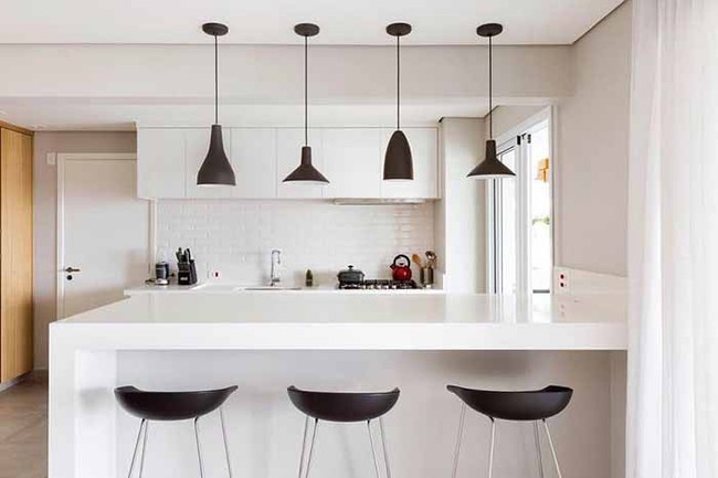 Nhỏ gọn và tiện dụng chỉ có thể là một căn bếp kiểu Mỹ - Ảnh 1. Nhỏ gọn và tiện dụng chỉ có thể là một căn bếp kiểu Mỹ - Ảnh 1.