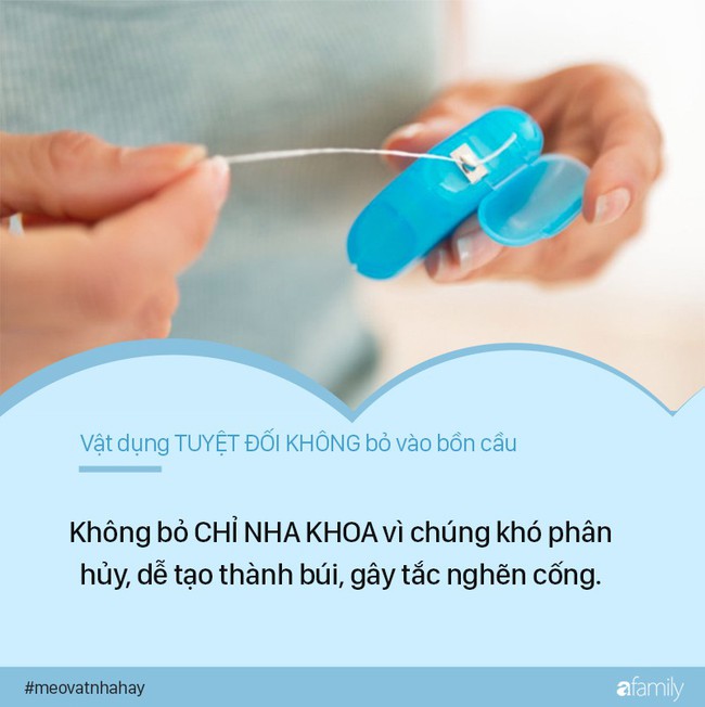 Mẹo vặt: 8 thứ tuyệt đối không được vứt vào bồn cầu vì cực kỳ nguy hiểm, nếu ngoan cố có ngày nhà sẽ ngập nước thải - Ảnh 2.