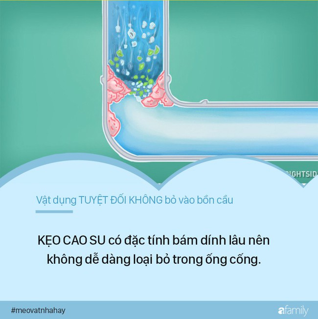 Mẹo vặt: 8 thứ tuyệt đối không được vứt vào bồn cầu vì cực kỳ nguy hiểm, nếu ngoan cố có ngày nhà sẽ ngập nước thải - Ảnh 3. Mẹo vặt: 8 thứ tuyệt đối không được vứt vào bồn cầu vì cực kỳ nguy hiểm, nếu ngoan cố có ngày nhà sẽ ngập nước thải - Ảnh 3.