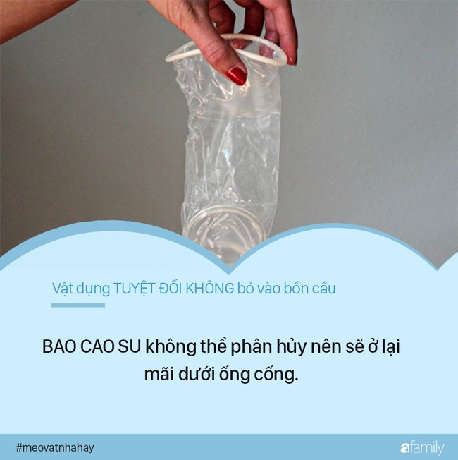 Mẹo vặt: 8 thứ tuyệt đối không được vứt vào bồn cầu vì cực kỳ nguy hiểm, nếu ngoan cố có ngày nhà sẽ ngập nước thải - Ảnh 4. Mẹo vặt: 8 thứ tuyệt đối không được vứt vào bồn cầu vì cực kỳ nguy hiểm, nếu ngoan cố có ngày nhà sẽ ngập nước thải - Ảnh 4.