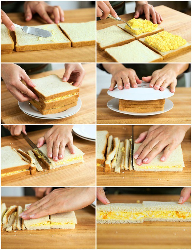 Cuối tuần làm sandwich trứng vừa ngon vừa đẹp mời cả nhà ăn sáng - Ảnh 5.