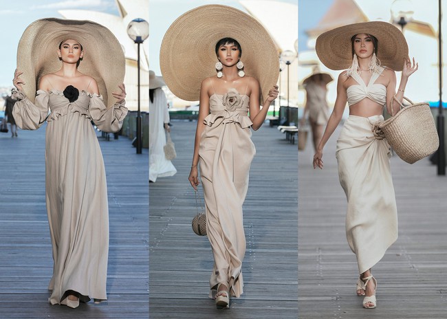 HHen Nie tự tin đọ trình catwalk với 2 siêu mẫu Võ Hoàng Yến và Minh Tú trên sàn diễn của NTK Đỗ Mạnh Cường  - Ảnh 9.