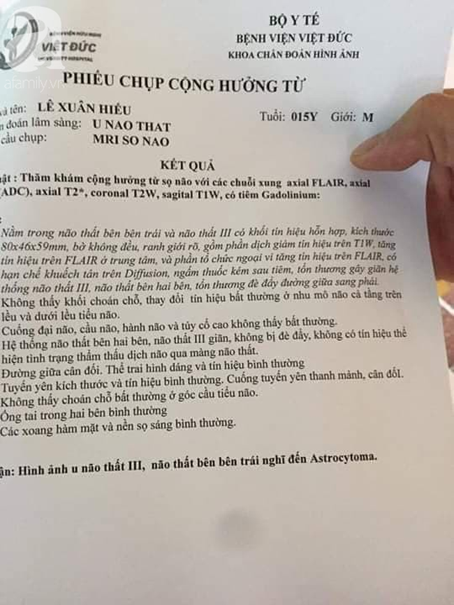 Vợ và con trai 16 tuổi mắc bệnh u não, người chồng nghèo bất lực giành giật sự sống từng ngày cho 2 mẹ con - Ảnh 3.