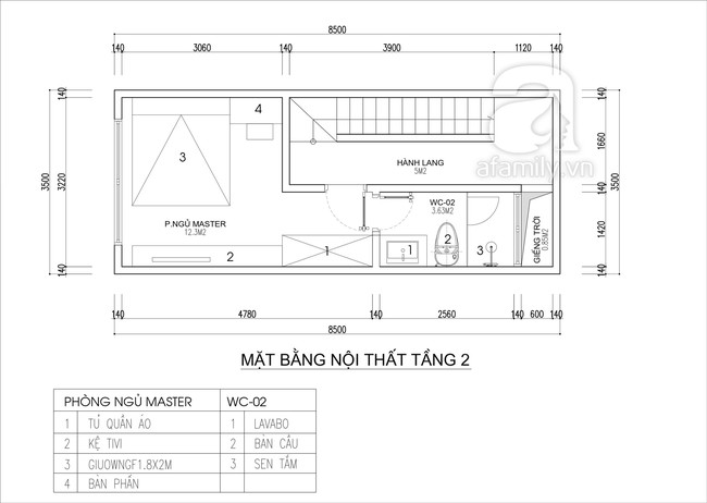 Tư vấn thiết kế nhà 4 tầng cho gia đình trẻ trên mảnh đất có diện tích chưa đến 30m² - Ảnh 3.