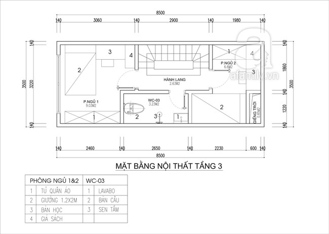 Tư vấn thiết kế nhà 4 tầng cho gia đình trẻ trên mảnh đất có diện tích chưa đến 30m² - Ảnh 4.