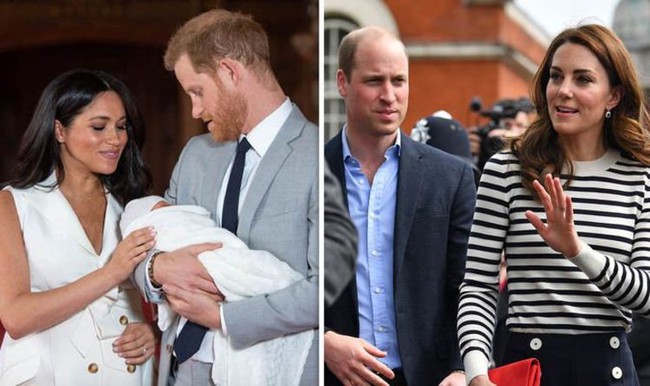 Cung điện hoàng gia chính thức lên tiếng về nghi vấn rạn nứt giữa hai cặp đôi hoàng gia khi vợ chồng Công nương Kate không đi thăm con trai mới sinh của Meghan - Ảnh 1.