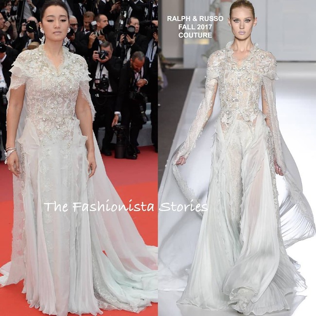 Chiếc váy tùng xoè lộng lẫy nhưng cũng khiến Jessica suýt ngã, phải nhờ 2 người nâng váy Cannes 2019 - Ảnh 8.