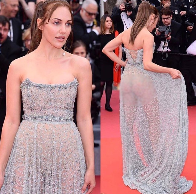 Ngay ngày khai mạc LHP Cannes 2019 đã có một người đẹp vô danh lộ nguyên cả bàn tọa trước bàn dân thiên hạ  - Ảnh 3.