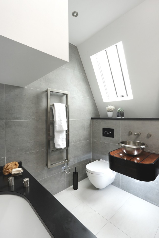 Những ý tưởng thiết kế phòng tắm gác mái siêu tinh tế, cực đẹp mắt - Ảnh 4.
