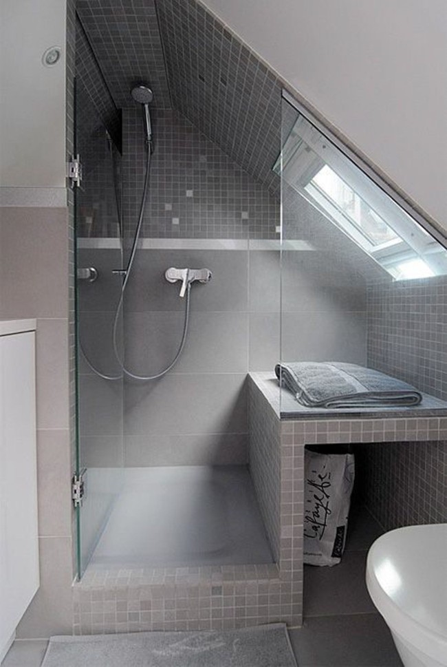 Những ý tưởng thiết kế phòng tắm gác mái siêu tinh tế, cực đẹp mắt - Ảnh 6.
