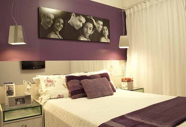 Tr&aacute;i tim lạc nhịp trước căn ph&ograve;ng ngủ mang sắc t&iacute;m mộng mơ - Ảnh 9.