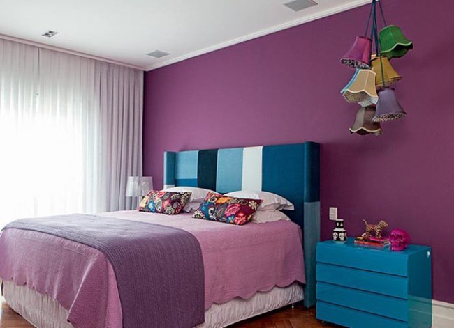 Tr&aacute;i tim lạc nhịp trước căn ph&ograve;ng ngủ mang sắc t&iacute;m mộng mơ - Ảnh 17.