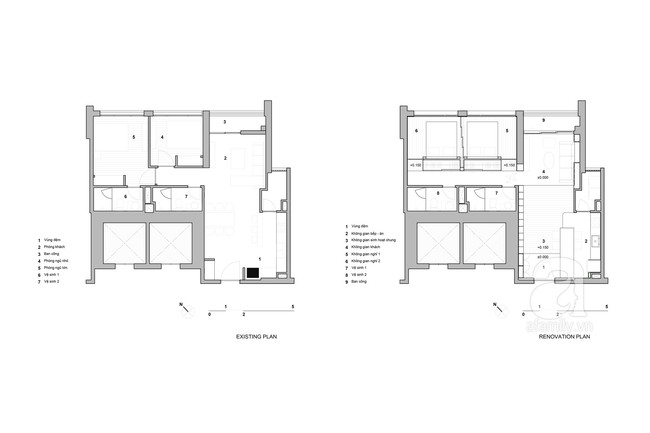 Căn hộ 75m² tọa lạc trên tầng 21 mang đậm dấu ấn hiện đại ở Sài Gòn ai nhìn cũng mê - Ảnh 2.