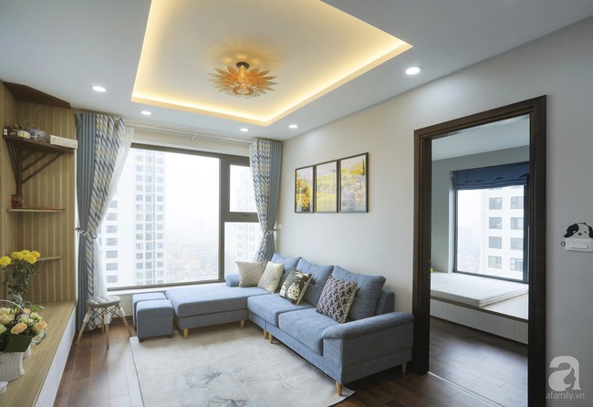 Căn hộ 82m² đẹp tinh tế, tiện dụng nhờ thiết kế mang dấu ấn Nhật Bản tại Hà Nội - Ảnh 2.