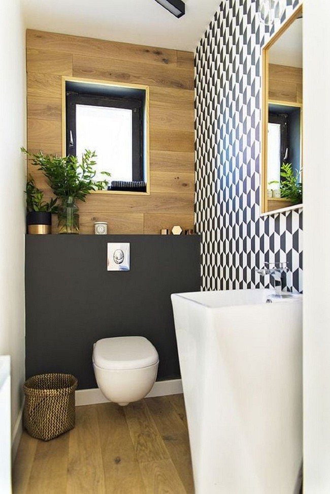 Các ý tưởng tuyệt vời dành cho bạn để truyền nguồn cảm hứng thiết kế một không gian nhà vệ sinh cho khách đẹp-độc-lạ - Ảnh 10.