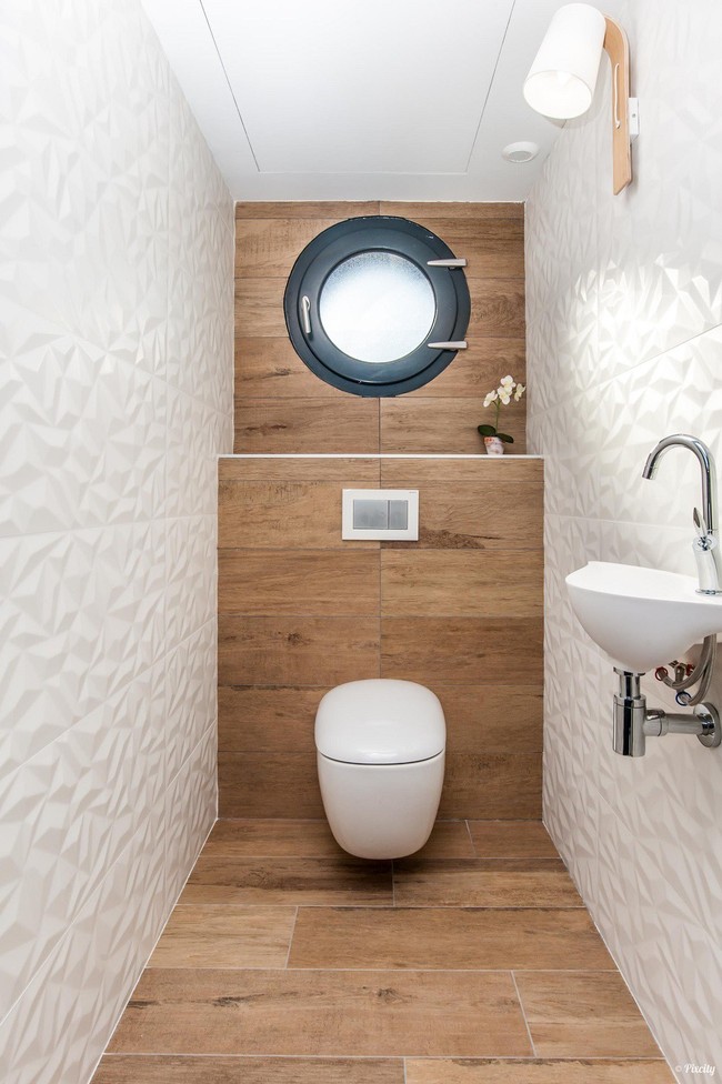 Các ý tưởng tuyệt vời dành cho bạn để truyền nguồn cảm hứng thiết kế một không gian nhà vệ sinh cho khách đẹp-độc-lạ - Ảnh 5.