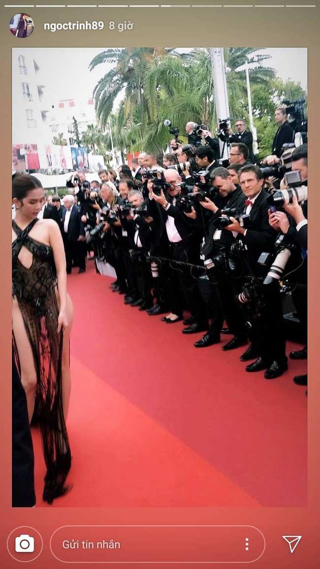 Ngọc Trinh tự tin đăng loạt ảnh hở không chừa chỗ nào trên thảm đỏ Cannes liền nhận ngay câu hỏi: “LHP porn hay gì?” - Ảnh 7.