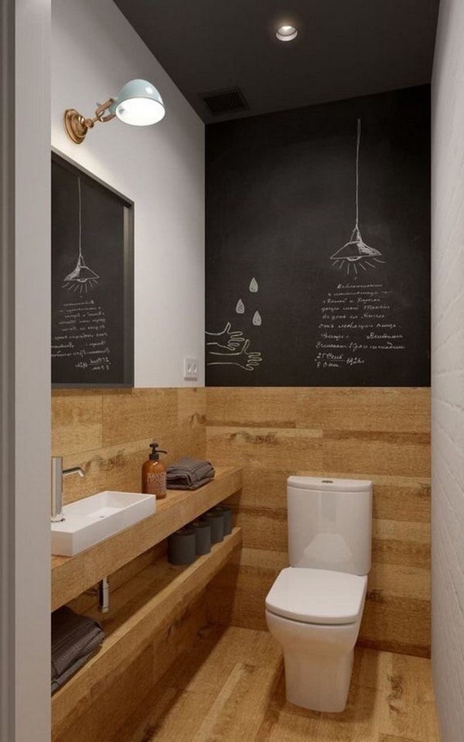 Các ý tưởng tuyệt vời dành cho bạn để truyền nguồn cảm hứng thiết kế một không gian nhà vệ sinh cho khách đẹp-độc-lạ - Ảnh 9.