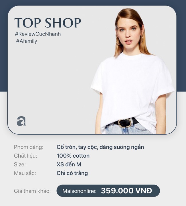 10 chiếc áo phông trắng giá từ 149k đến 799k mà nàng công sở có thể dễ dàng tìm mua  - Ảnh 10.