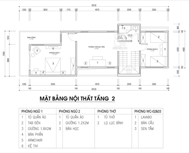 Tư vấn thiết kế nhà phố cho gia đình 4 người với rất nhiều mảng xanh thiên nhiên  - Ảnh 2.