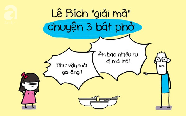 Lê Bích giải mã chuyện hẹn hò và 3 bát phở: Tình yêu khiến người ta mù quáng, chỉ có hóa đơn mới làm sáng mắt ra - Ảnh 1.