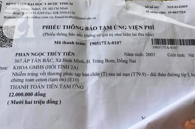 Thương tâm: Thiếu nữ 16 tuổi mồ côi cha bị xe tông nguy kịch trên đường đến nhà bạn - Ảnh 2.